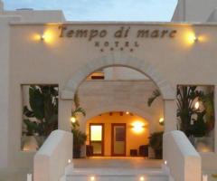 Vista esterna dell'Hotel Tempo di Mare