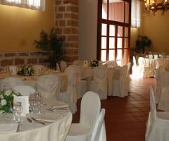 Sala per ricevimenti di matrimonio di Villa Cefalà
