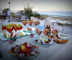 Camping Garden Paradiso - Il ricevimento sulla terrazza