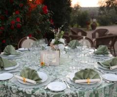 Tavoli per il ricevimento di matrimonio