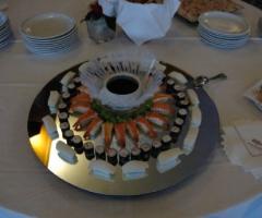 Sushi per il ricevimento nuziale