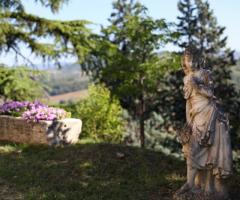 Giardino della villa di matrimonio