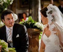 Gli sposi in chiesa