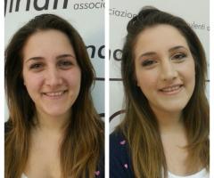 Prima e dopo trucco sposa - Alexa make up artist