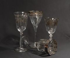 Bicchieri decorati per il matrimonio