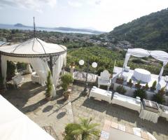 Terrazza per il matrimonio
