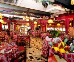 Sala interna del ristorante