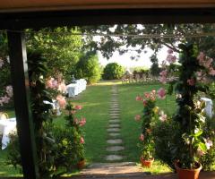 Il giardino della villa