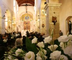 Addobbo floreale chiesa