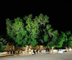 Ampio spazio esterno per ricevimenti