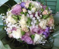 Bouquet sposa lilla - Roberta fiori Viverone