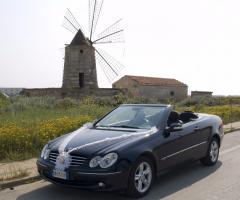 Ferlito Autonoleggio - Mercedes Clk Cabriolet per matrimoni