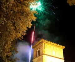 Fuochi d'artificio per il matrimonio