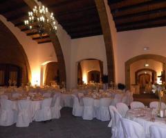 Una delle sale delle Cantine Florio