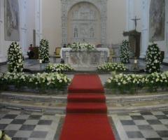Addobbo floreale chiesa