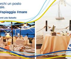 Lido Salsello Ricevimenti - Allestimento per un matrimonio in spiaggia