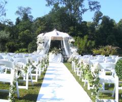 Villa Tacchi di Quinto - Il rito civile all'aperto