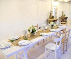 Masseria San Michele - I tavoli all'intenro