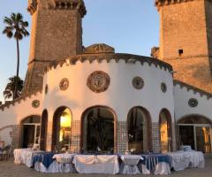 Oasi  Quattro Colonne - Preparativi per il rinfresco di nozze