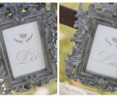 Segnaposto sposi - Babette Event design