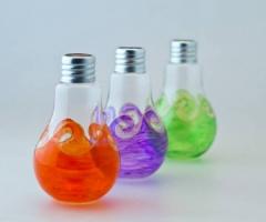 Riciclo lampadine come oggetti d'arredo