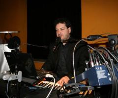 Gabriele Spezzaferri durante un matrimonio