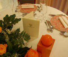 Tavolo rotondo per il matrimonio - Hotel Duchi della Rovere