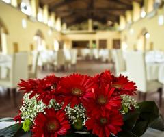 Allestimento floerale per il matrimonio