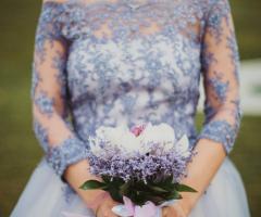 non solo bianco per  la sposa