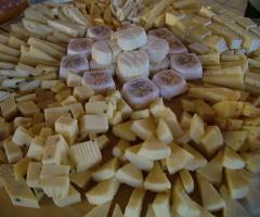 Prodotti tipici caseari per il buffet di nozze