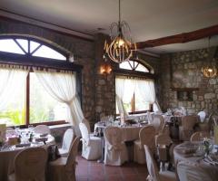 Sala interna per il ricevimento di matrimonio - Villa Gemma