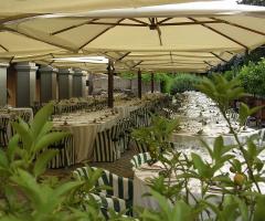 Ricevimento di matrimonio in giardino - Casal Romito