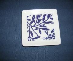 Piattino in ceramica come bomboniera per il matrimonio