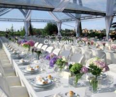 Matrimonio con tavola imperiale