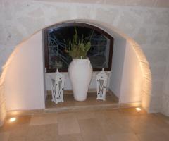 Decorazioni country chic per la location di nozze