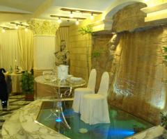 Allestimento tavolo nuziale presso Villa Nettuno