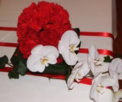 Centrotavola con orchidee