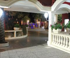 Cortile della location di nozze