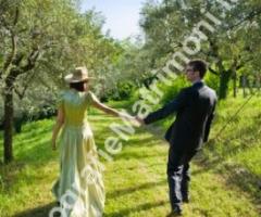 Fotografia degli sposi dopo la cerimonia