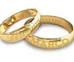 Saltini - Fedi nuziali in oro