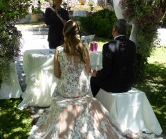 Tonigar Cerimoniere - Gli sposi a Tenuta Placidi