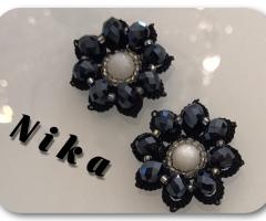 Nika Jewels - Fiore cristalli