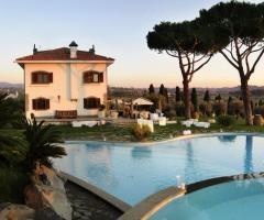 Location di matrimonio con piscina