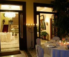 Veranda per il ricevimento di matrimonio