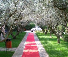 Entrata della location di nozze - Casa Alexis