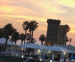 Oasi  Quattro Colonne - Una panoramica al tramonto