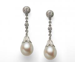 Orecchini sposa con perla di Ivan Barbato