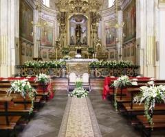 Addobbi floreali chiesa