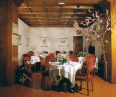 Sala interna per il buffet di nozze