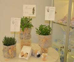 Tableau con erbe aromatiche